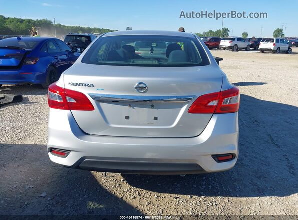 3N1AB7AP2KY319124 2019 NISSAN SENTRA Silver 
