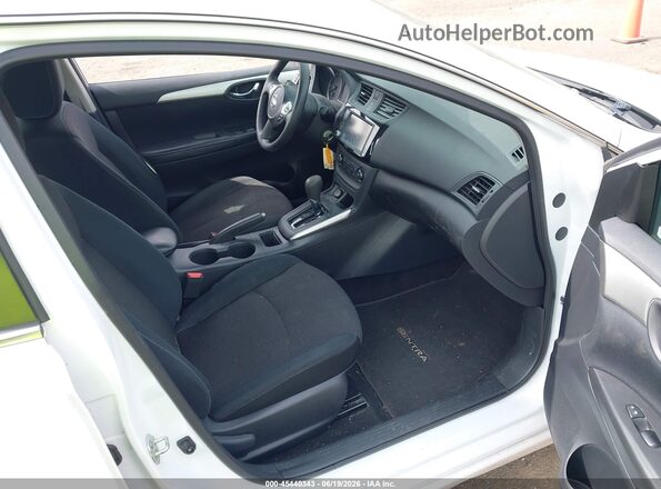 3N1AB7AP2KY320760 2019 NISSAN SENTRA White Vista interior delantera