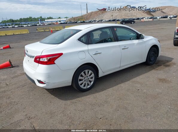 3N1AB7AP2KY320760 2019 NISSAN SENTRA White Trasero derecho