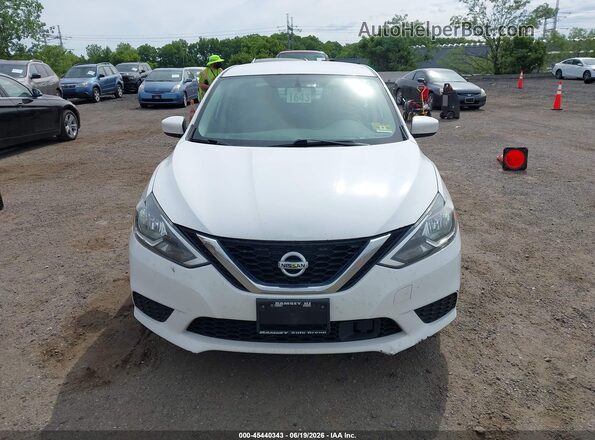 3N1AB7AP2KY320760 2019 NISSAN SENTRA White Vista del cuadro de instrumentos