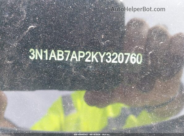 3N1AB7AP2KY320760 2019 NISSAN SENTRA White 