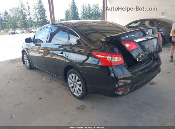 3N1AB7AP2KY323397 2019 NISSAN SENTRA Black Задня ліва чверть