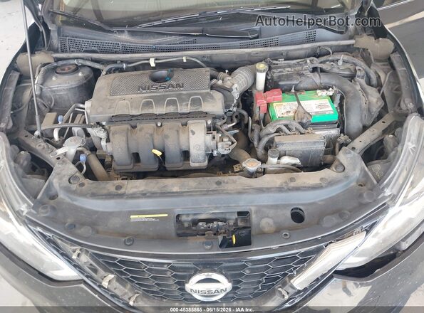 3N1AB7AP2KY323397 2019 NISSAN SENTRA Black Вид ззаду