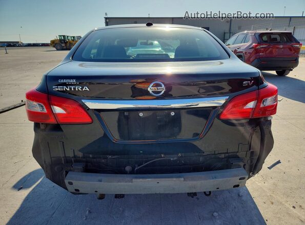 3N1AB7AP2KY348560 2019 NISSAN SENTRA Black Widok z tyłu