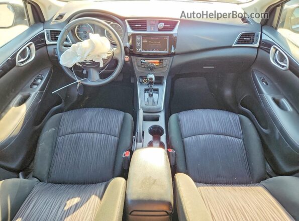 3N1AB7AP2KY348560 2019 NISSAN SENTRA Black Widok deski rozdzielczej