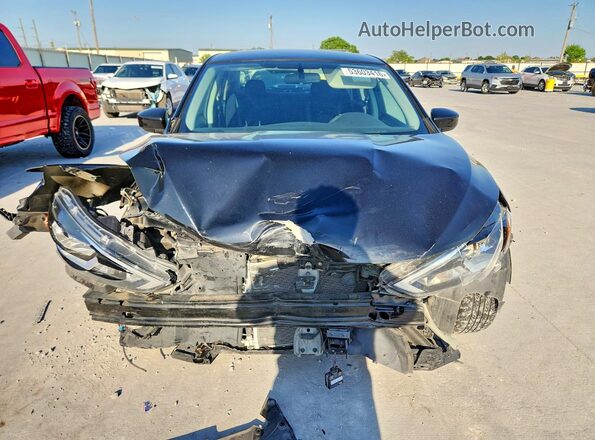 3N1AB7AP2KY348560 2019 NISSAN SENTRA Black Widok z przodu