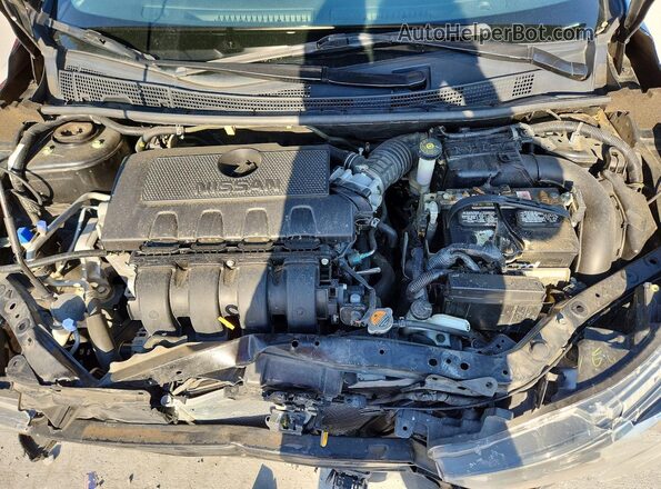 3N1AB7AP2KY348560 2019 NISSAN SENTRA Black Widok wnętrza z tyłu