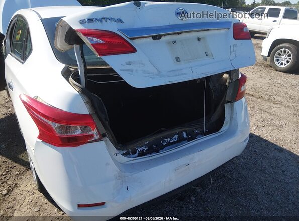 3N1AB7AP2KY399945 2019 NISSAN SENTRA White Դիմացի տեսք