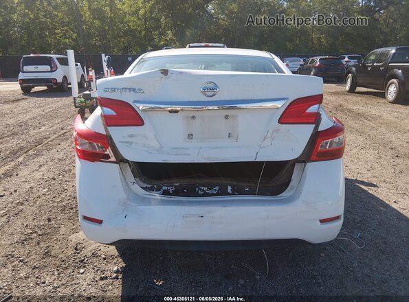 3N1AB7AP2KY399945 2019 NISSAN SENTRA White 