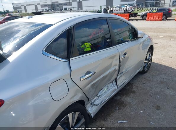 3N1AB7AP2KY429283 2019 NISSAN SENTRA Серебряный Вид спереди