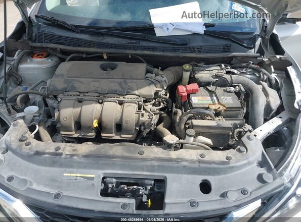 3N1AB7AP2KY429283 2019 NISSAN SENTRA Серебряный Вид сзади