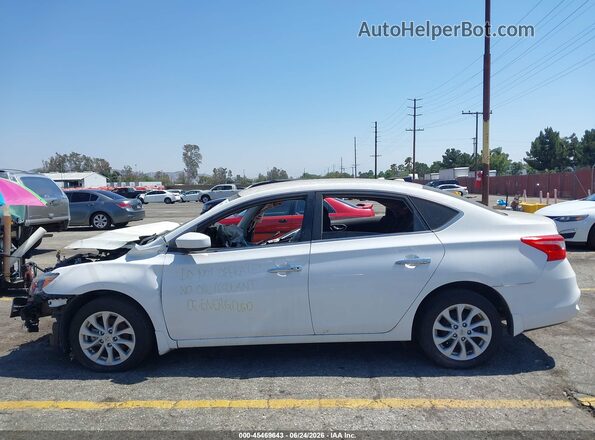 3N1AB7AP2KY440042 2019 NISSAN SENTRA White 