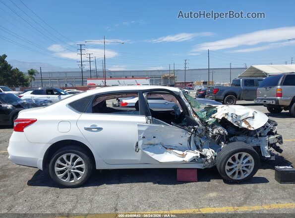 3N1AB7AP2KY440042 2019 NISSAN SENTRA White Vista interior de 360 grados