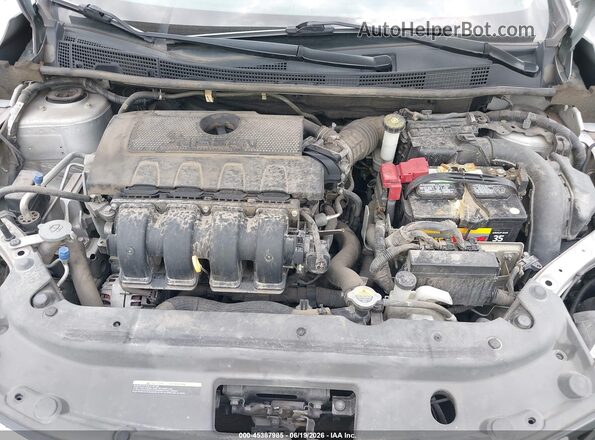 3N1AB7AP2KY449839 2019 NISSAN SENTRA Серебряный Вид сзади