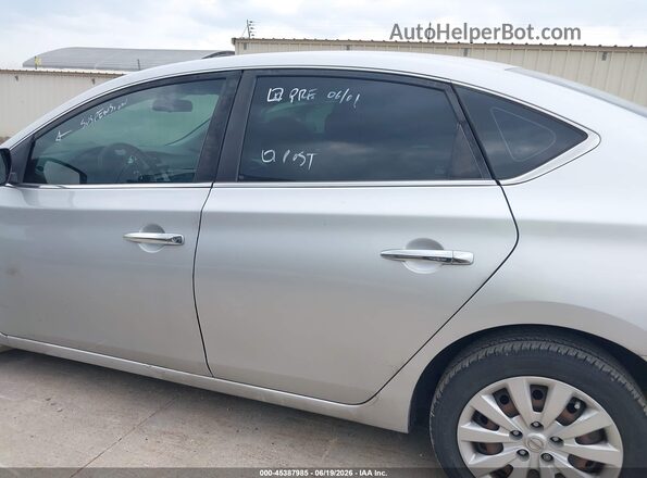 3N1AB7AP2KY449839 2019 NISSAN SENTRA Серебряный Панорамный вид салона 360°
