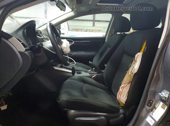 3N1AB7AP2KY451414 2019 NISSAN SENTRA Gray Սալոնի դիմացի տեսք