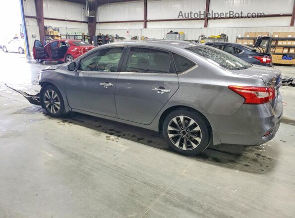 3N1AB7AP2KY451414 2019 NISSAN SENTRA Gray Հետևի ձախ