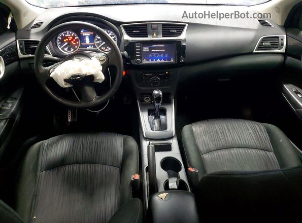 3N1AB7AP2KY451414 2019 NISSAN SENTRA Gray Առջևի վահանակի տեսք