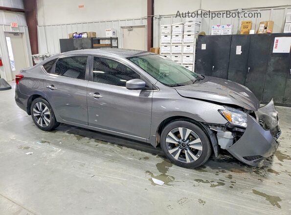 3N1AB7AP2KY451414 2019 NISSAN SENTRA Gray Առջևի աջ