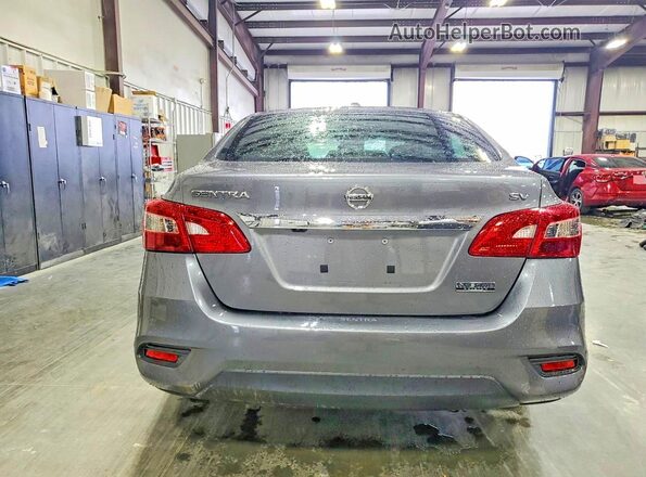 3N1AB7AP2KY451414 2019 NISSAN SENTRA Gray Հետևի տեսք