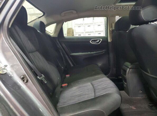 3N1AB7AP2KY451414 2019 NISSAN SENTRA Gray Հետևի նստատեղերի տեսք