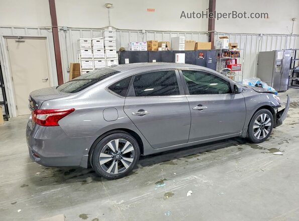 3N1AB7AP2KY451414 2019 NISSAN SENTRA Gray Հետևի աջ