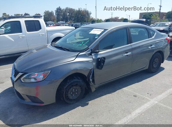 3N1AB7AP3GL664490 2016 NISSAN SENTRA Серый 