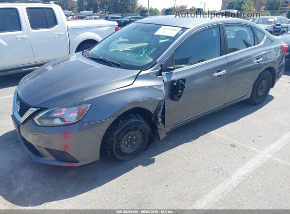 3N1AB7AP3GL664490 2016 NISSAN SENTRA Серый 