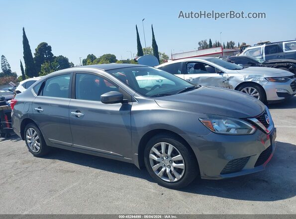 3N1AB7AP3GL664490 2016 NISSAN SENTRA Серый 