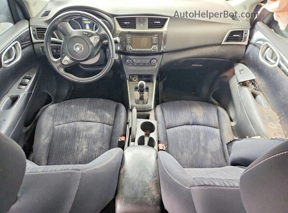 3N1AB7AP3GL671410 2016 NISSAN SENTRA Black Вид панелі приладів