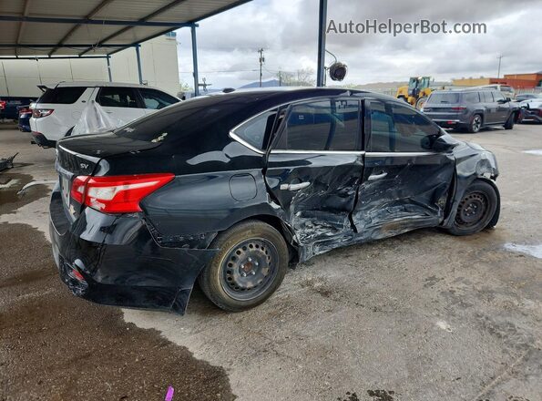 3N1AB7AP3GL671410 2016 NISSAN SENTRA Black Задня права чверть