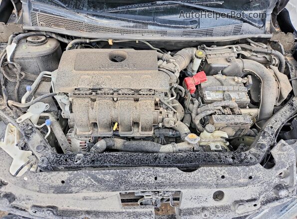 3N1AB7AP3GL671410 2016 NISSAN SENTRA Black Вид задньої частини салону