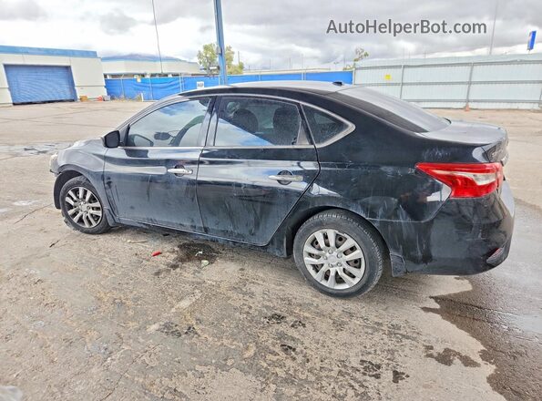 3N1AB7AP3GL671410 2016 NISSAN SENTRA Black Задня ліва чверть