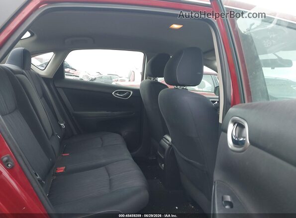 3N1AB7AP3GL678471 2016 NISSAN SENTRA Red Vista de la etiqueta del VIN