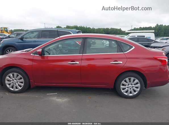 3N1AB7AP3GL678471 2016 NISSAN SENTRA Red Vista interior de 360 grados