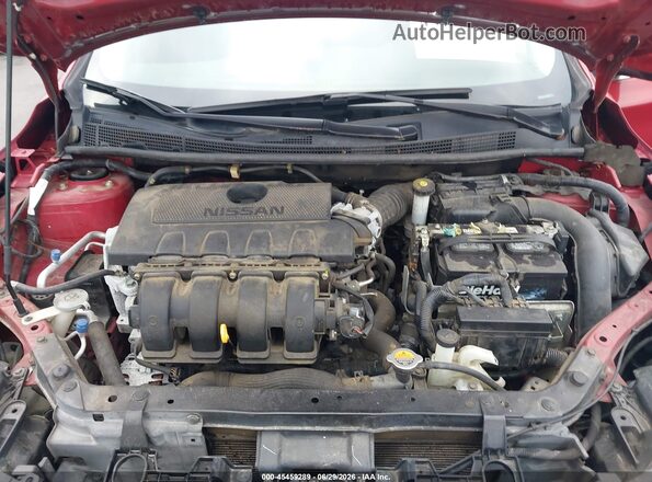 3N1AB7AP3GL678471 2016 NISSAN SENTRA Red Vista trasera