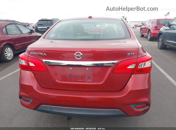 3N1AB7AP3GL678471 2016 NISSAN SENTRA Red 