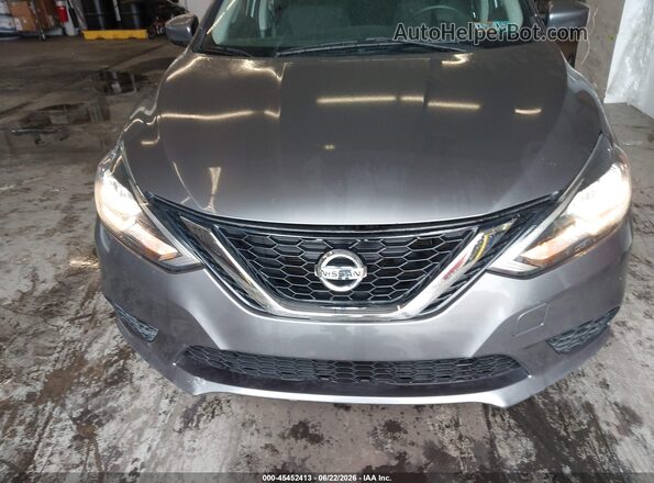 3N1AB7AP3GL682049 2016 NISSAN SENTRA Gray Widok z przodu