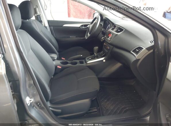 3N1AB7AP3GL682049 2016 NISSAN SENTRA Gray Widok wnętrza z przodu