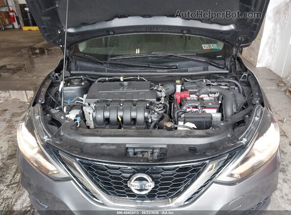 3N1AB7AP3GL682049 2016 NISSAN SENTRA Gray Widok z tyłu