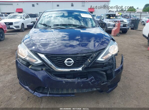 3N1AB7AP3GY213207 2016 NISSAN SENTRA Dark Blue Սալոնի հետևի տեսք