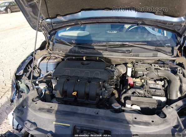 3N1AB7AP3GY217886 2016 NISSAN SENTRA Blue უკანა ხედი