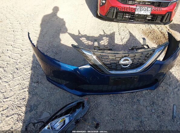 3N1AB7AP3GY217886 2016 NISSAN SENTRA Blue ხელსაწყოთა პანელის ხედი