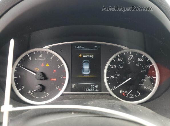 3N1AB7AP3GY226863 2016 NISSAN SENTRA Gray Vista del cuadro de instrumentos