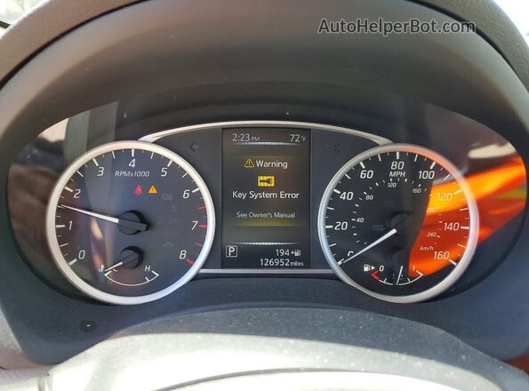 3N1AB7AP3GY256235 2016 NISSAN SENTRA Blue Սարքավորումների վահանակի տեսք