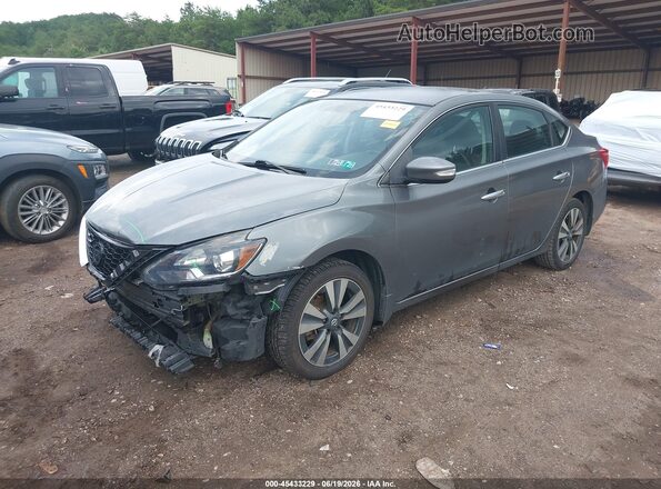 3N1AB7AP3GY276405 2016 NISSAN SENTRA Gray წინა მარცხენა ხედი სამი მეოთხედიდან