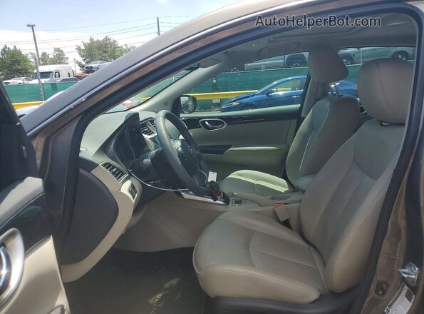 3N1AB7AP3GY294161 2016 NISSAN SENTRA Серый Вид салона спереди