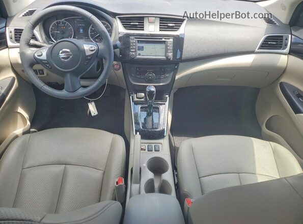3N1AB7AP3GY294161 2016 NISSAN SENTRA Серый Вид панели приборов
