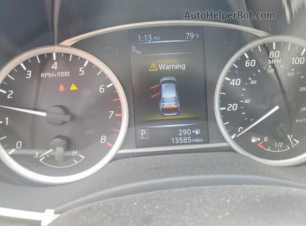 3N1AB7AP3GY294161 2016 NISSAN SENTRA Серый Вид щитка приборов