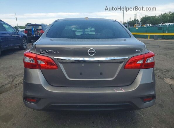 3N1AB7AP3GY294161 2016 NISSAN SENTRA Серый Вид сзади